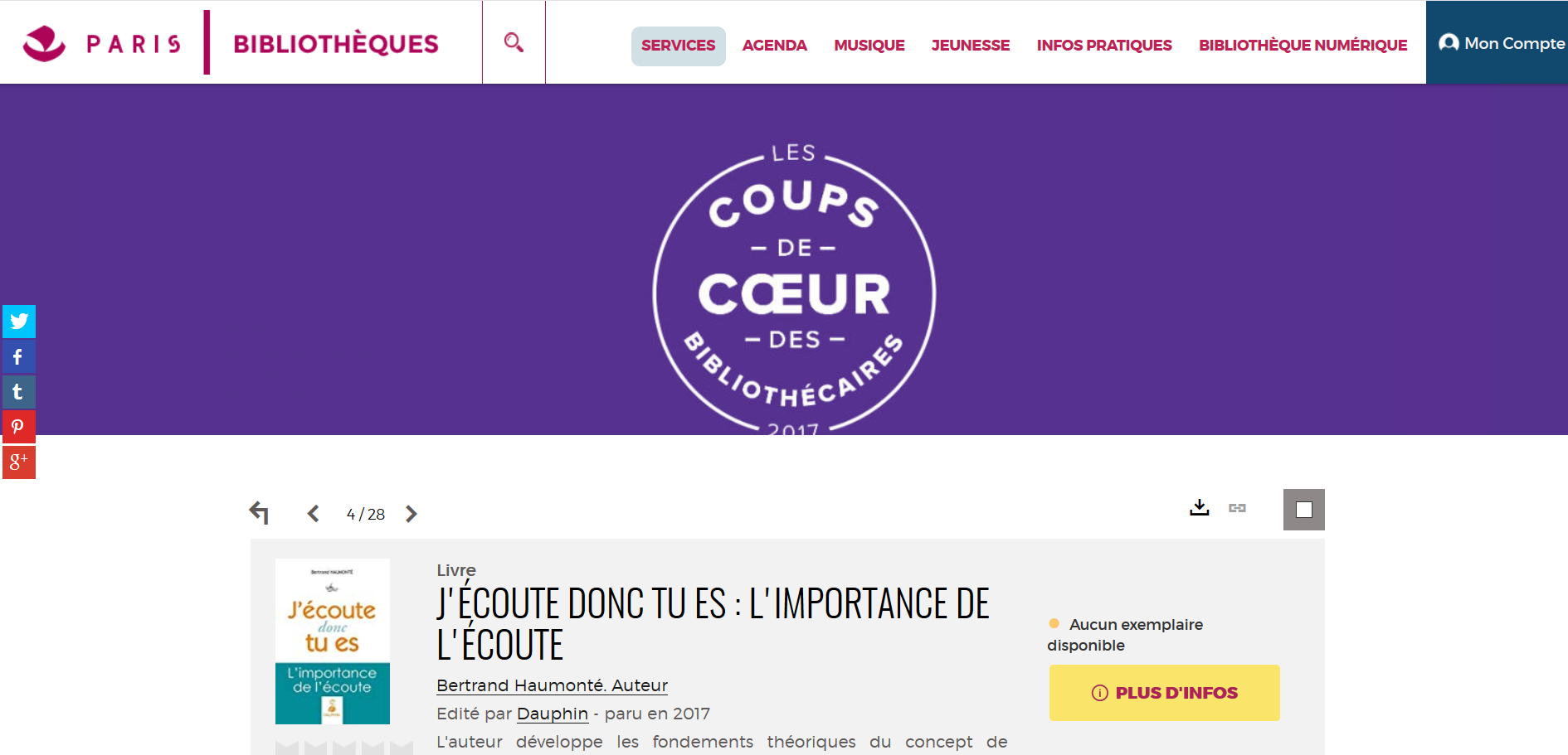 Coup de coeur 2017 Coup de coeur 2017